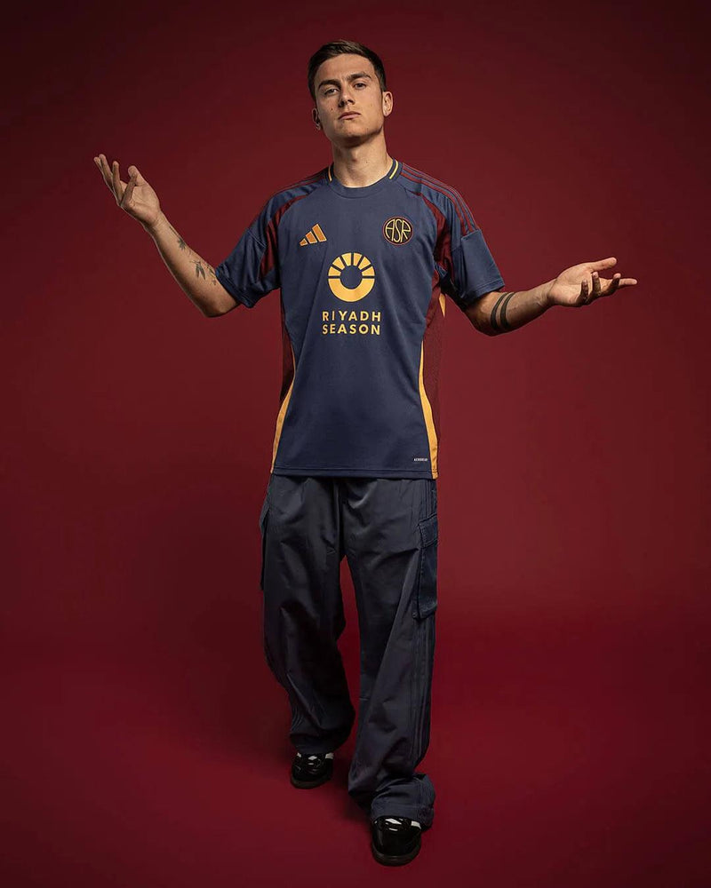 Camisa Roma Terceiro Uniforme III 24/25 - Adidas Torcedor Masculino