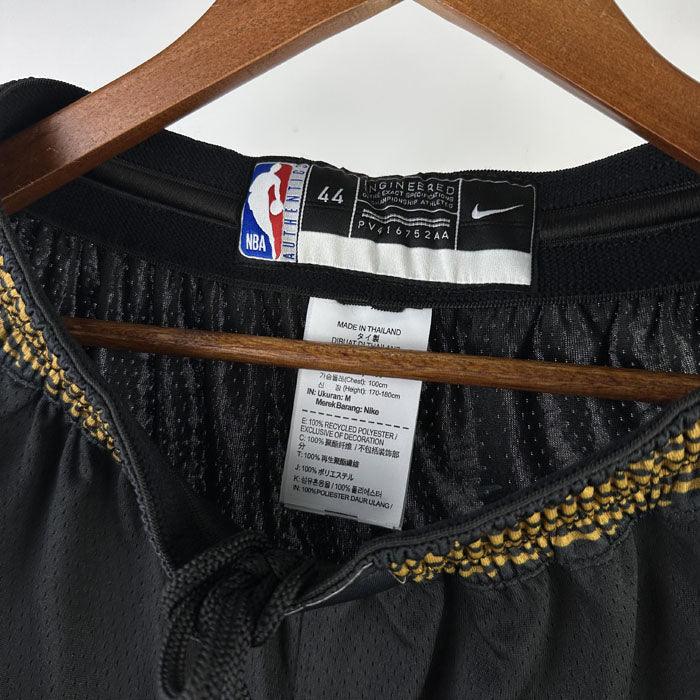 Short NBA Golden State Warriors City Edition 23/24 Preto e Amarelo