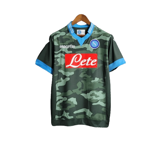 Camisa Napoli Retrô Macron 13/14 Verde