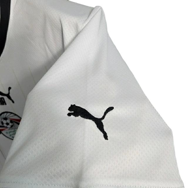 Camisa Seleção Egito II 23/24 - Torcedor  Masculina - Branca com detalhes em preto
